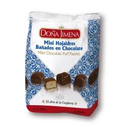 Mini Hojaldres Bañados en Chocolate Doña Jimena